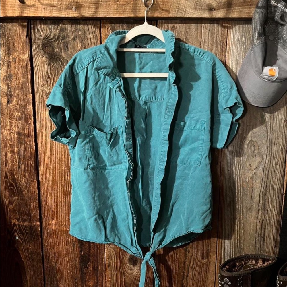 Teal Women's Top